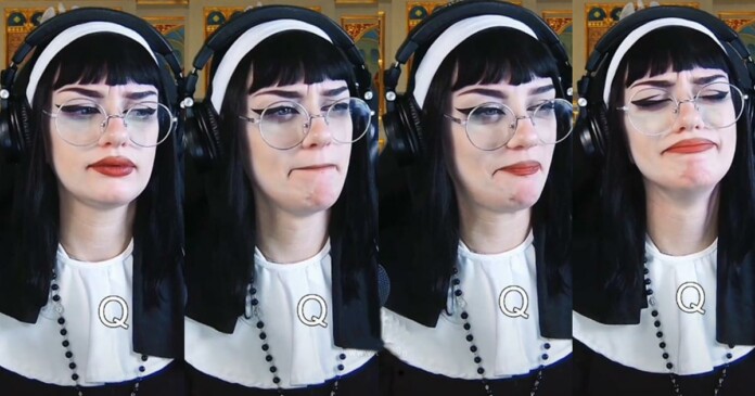 streamer-nu-tu-si-bat-luc-voi-loi-thu-toi-online-0 Sau vụ con cá streamer nữ tu sĩ Nikki bất lực với vụ con chó