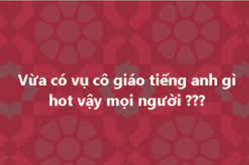 cô giáo dạy tiếng Anh online