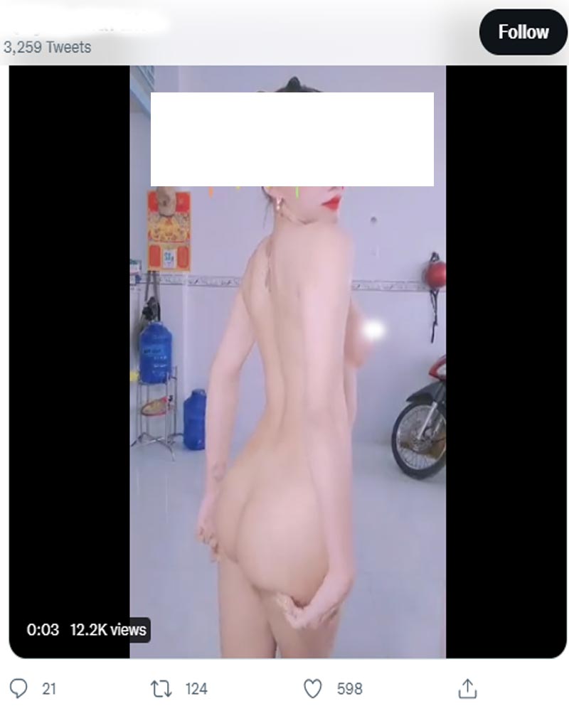 Content 18+ quảng cáo cờ bạc, clip nóng núp bóng sugar baby 5