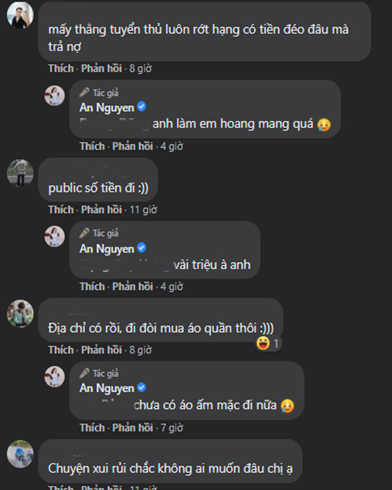 bình luận của CĐM