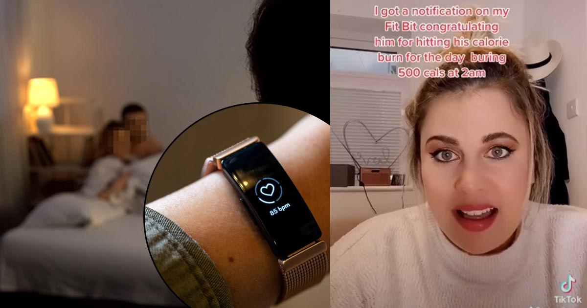 Đồng hồ FitBit giúp hot girl phát hiện bạn trai ngoại tình