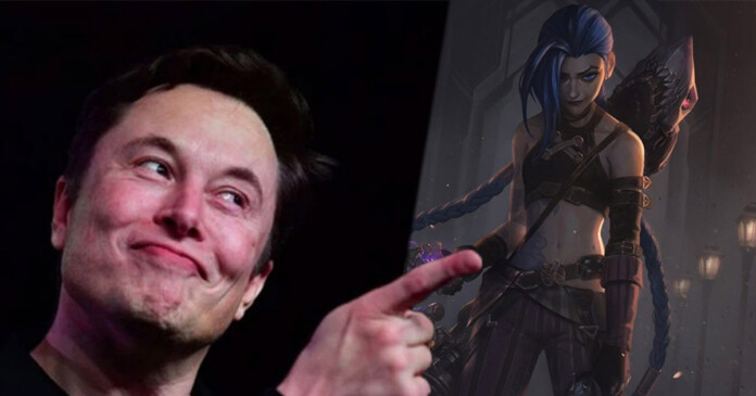 elon-musk-dang-tai-jinx-tren-trang-ca-nhan-2 Quá mê series Arcane, tỷ phú Elon Musk dự tính đưa Jinx và Silco đến lễ hội âm nhạc Coachella