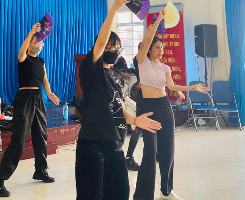 ảnh tập vũ đạo mới