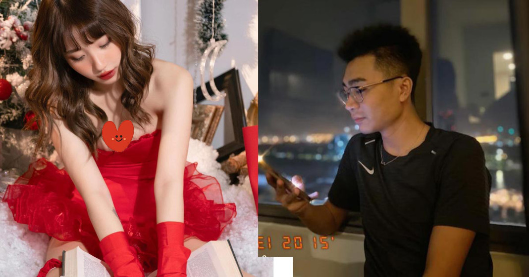 Huyền 2k4 diện váy sexy khoe vòng 1 muốn nhảy ra đón Noel