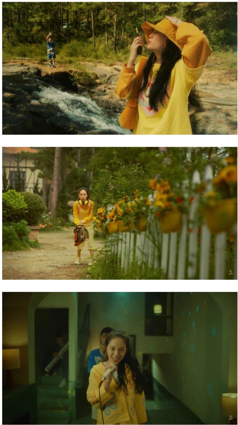 Loạt ảnh dịu dàng của Linh Ngọc Đàm trong MV