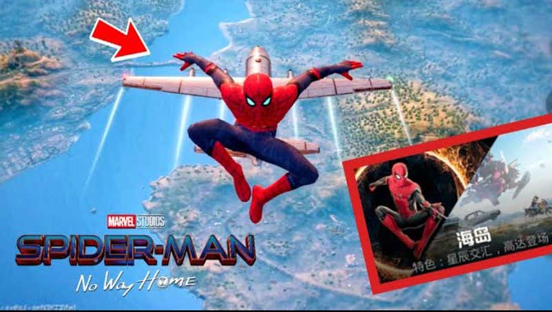Pubg x Spider Man: No Way Home ra mắt trong bản cập nhật 1.8