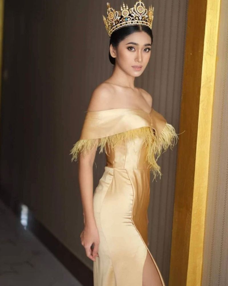 Hoa hậu Campuchia vòng 1 cực khủng