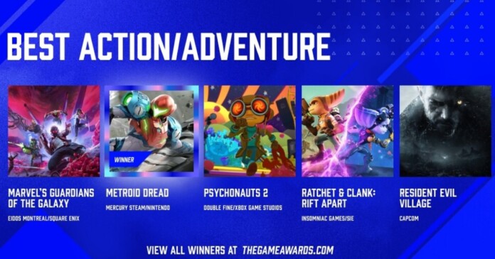 The Game Awards 2021: Hạng mục Best Action/Adventure vinh danh Metroid Dread The Game Awards 2021: Hạng mục Best Action/Adventure vinh danh Metroid Dread