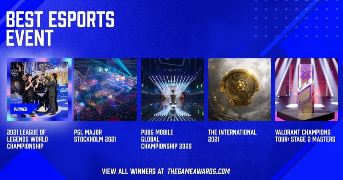 The Game Awards 2021: Best Esports Event gọi tên CKTG 2021