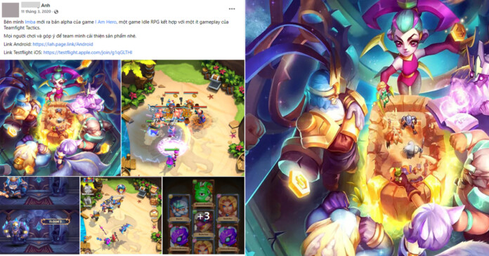 i-am-hero-1 Xuất hiện nhân vật đứng sau I Am Hero AFK Tactical Teamfight bị Riot tố đạo nhái