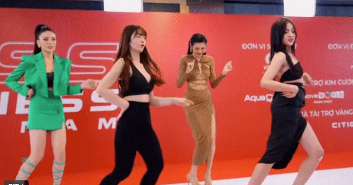 Lê Bống nhảy bắt trend tại cuộc thi Hoa hậu netizen phản ứng