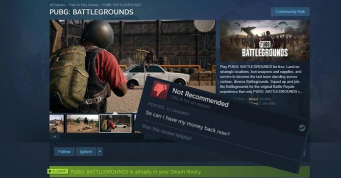 pubg-mien-phi-2 Nhà phát hành Krafton thông báo hôm 12/1, PUBG miễn phí trên Steam sau thông báo này game này nhận hàng loạt dislike từ game thủ.