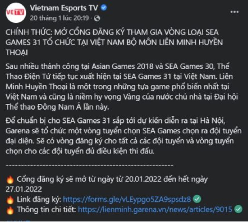 Tin tức LMHT: Thầy Giáo Ba lên tiếng trước việc Zeros đại diện cho Việt Nam tham dự Sea Games 31 môn LMHT