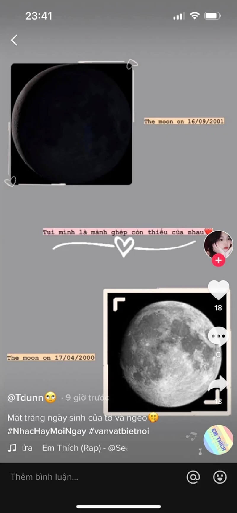 Hình nền Mặt trăng xu hướng có nghĩa là gì?