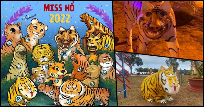 tuong-ho-nham-dan-2022-miss-ho-2022 So nhan sắc tượng hổ Nhâm Dần 2022 của 63 tỉnh thành