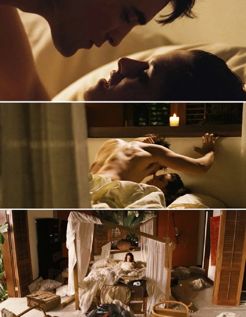 cảnh nóng The Twilight Saga: Breaking Dawn - quan hệ đến gãy giường