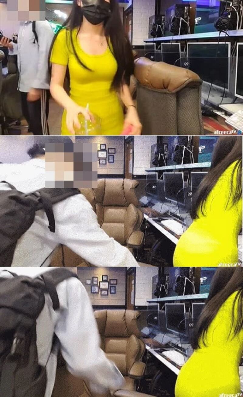 nữ streamer kim ok bun, cô nàng từng bị quấy rối ngay trên sóng livestream