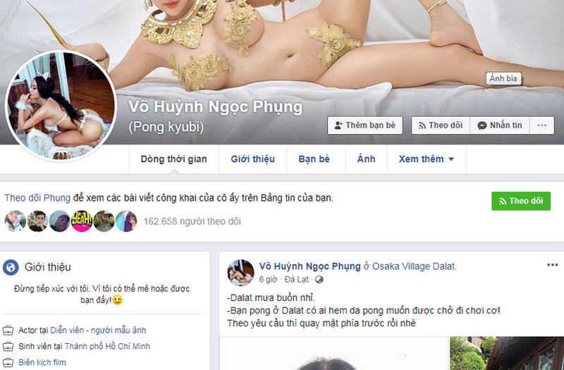 Pong Kyubi là ai? Nàng hot girl nóng bỏng Showbiz Việt hiện tại