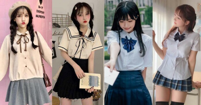 anh-gai-xinh-mac-vay-xep-ly-ngan-cun-sexy-0 1102 ảnh gái xinh mặc váy xếp ly ngắn cũn cỡ mỗi bước chân đều khiến người xem không khỏi rời mắt
