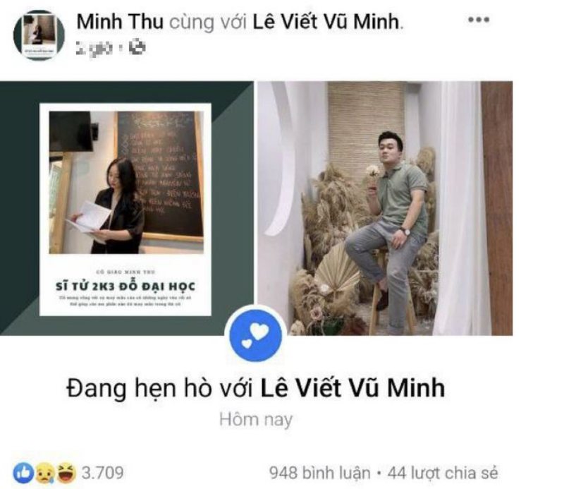 Cô giáo livestream Minh Thu