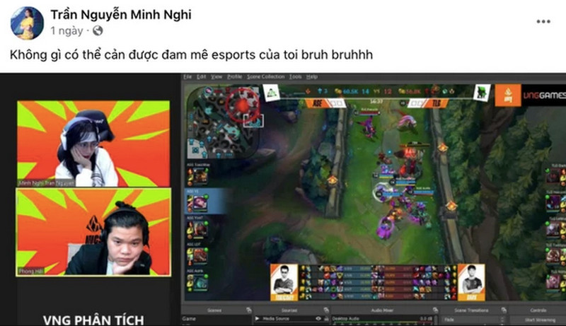 Hình ảnh các nữ game thủ “vượt khó” để thực hiện đam mê Esports
