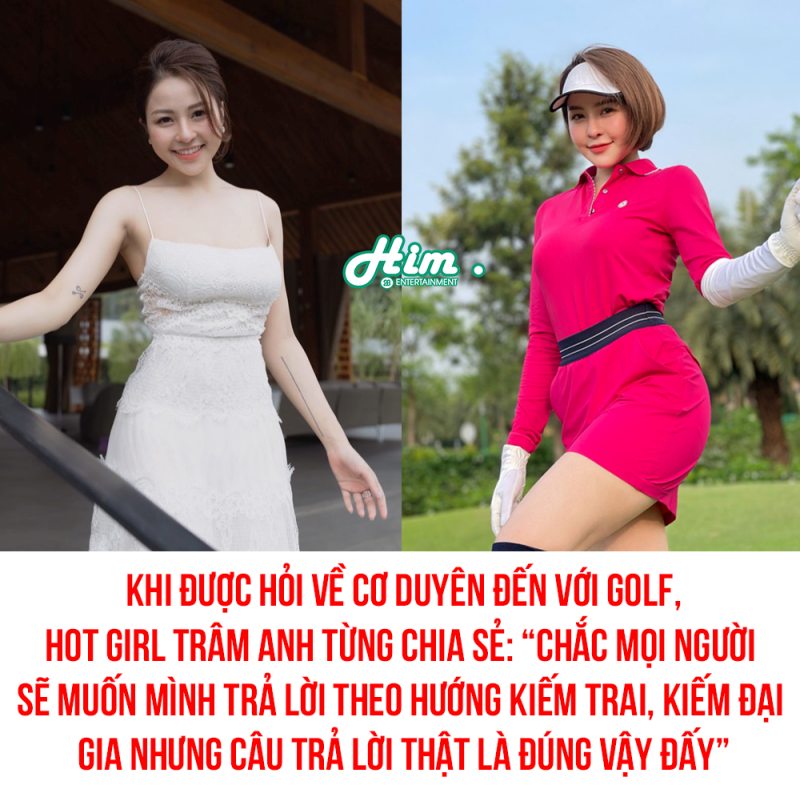 Hot girl Trâm Anh và phát ngôn gây sốc về bộ môn khởi nghiệp mang tên Golf Hot girl Trâm Anh và phát ngôn gây sốc