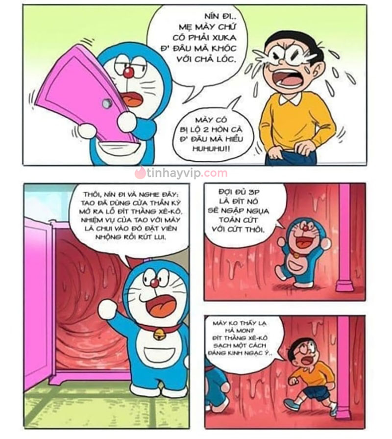 Meme Nobita và Doravmon