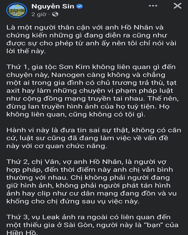 Nguyễn Sin bị ném đá ké fame khi phân trần drama Hiền Hồ 4