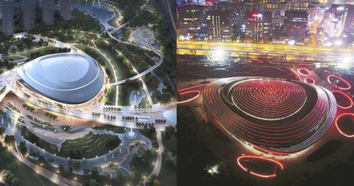 nha-thi-dau-esports-hangzhou-2 Choáng ngợp trước sự hoành tráng của nhà thi đấu Esports của Trung Quốc