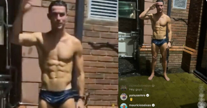 ronaldo-livestream-khi-tam-2 Ronaldo livestream đi tắm thu hút gần 700.000 người xem