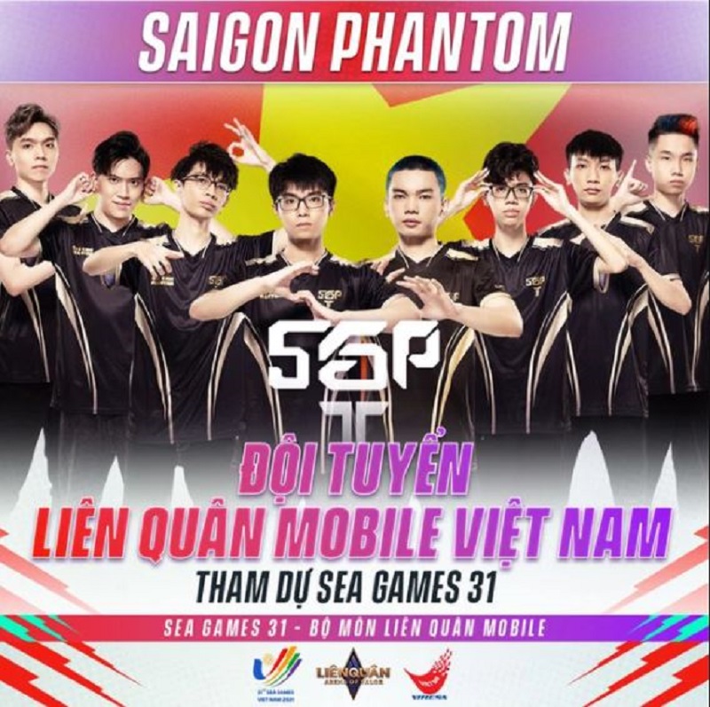 Liên Quân Mobile: Saigon Phantom chính thức đại diện Việt Nam tham dự SEA Games 31