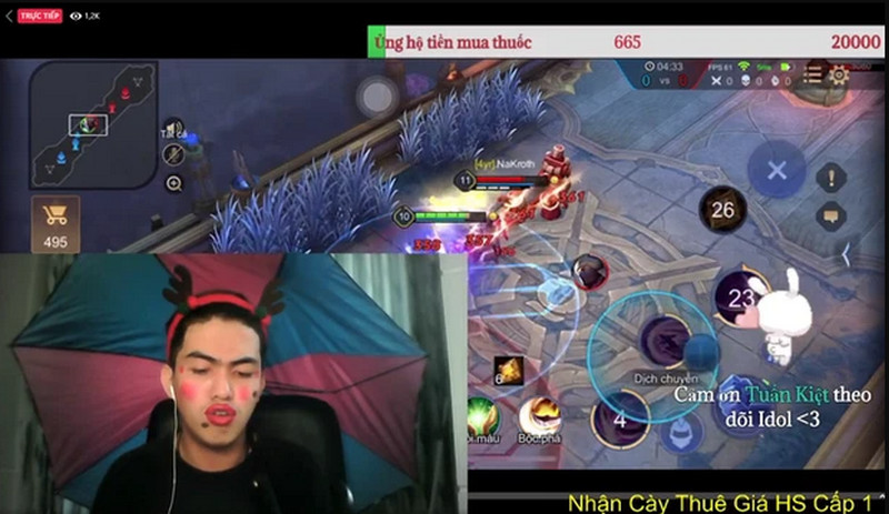 Streamer mất điểm khi tích cực cải thiện nhưng lại quá “lố”