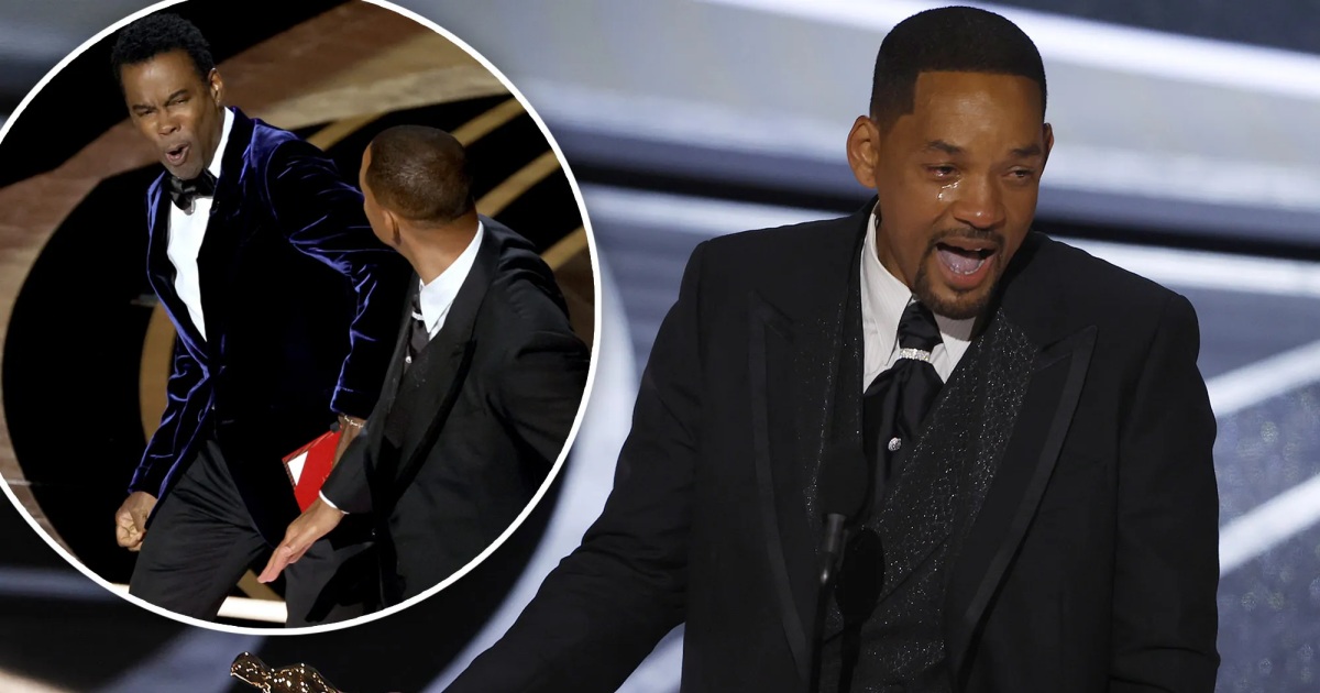 Oscar 2022 Will Smith sau khi tương tác vật lý Chris Rock thì ẵm luôn giải Nam diễn viên xuất sắc nhất