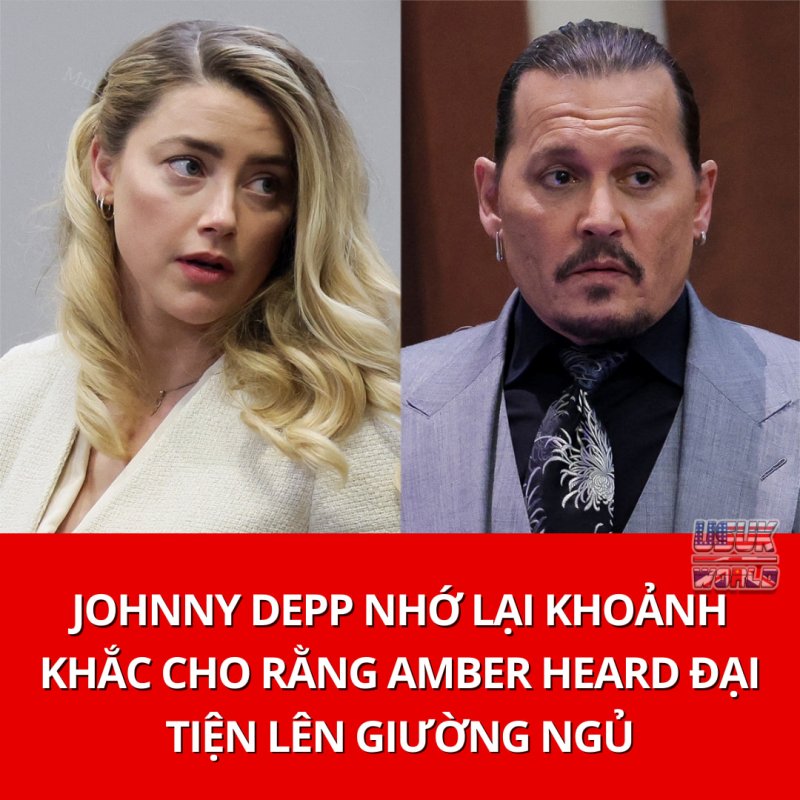 Những màn tranh luận cực gắt của Johnny Depp và Amber Heard