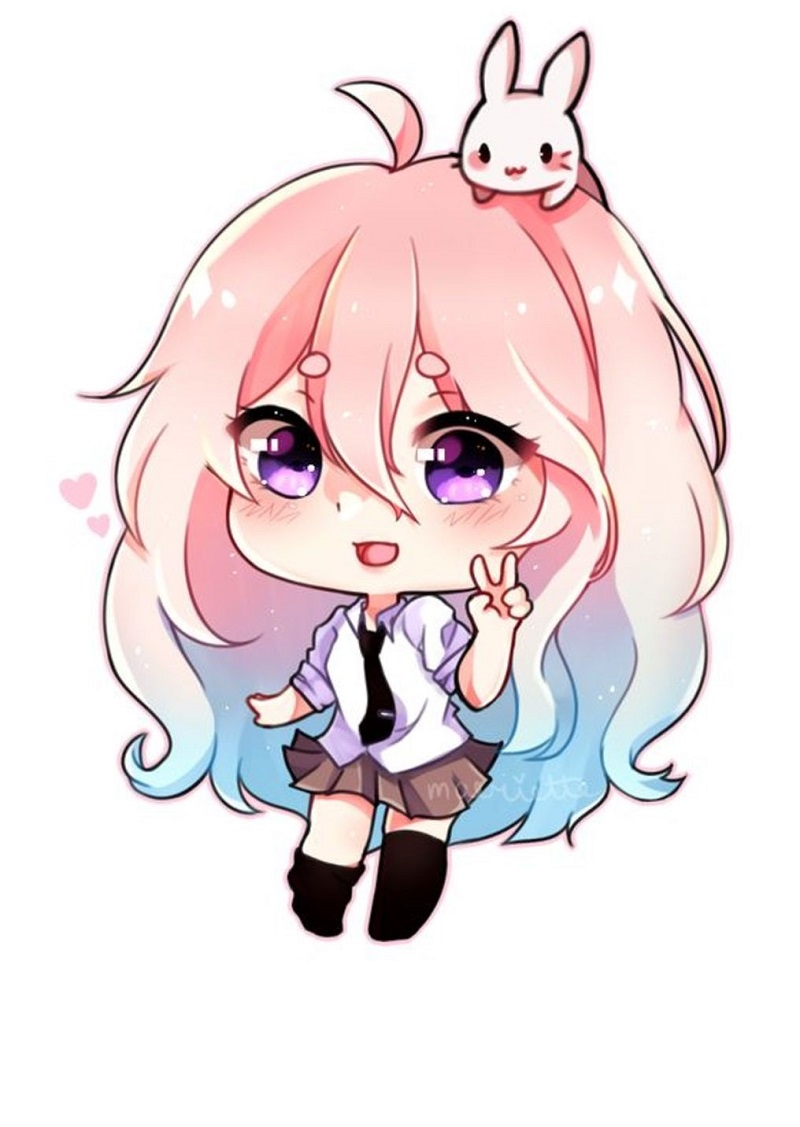 cute chibi girl anime pictures
