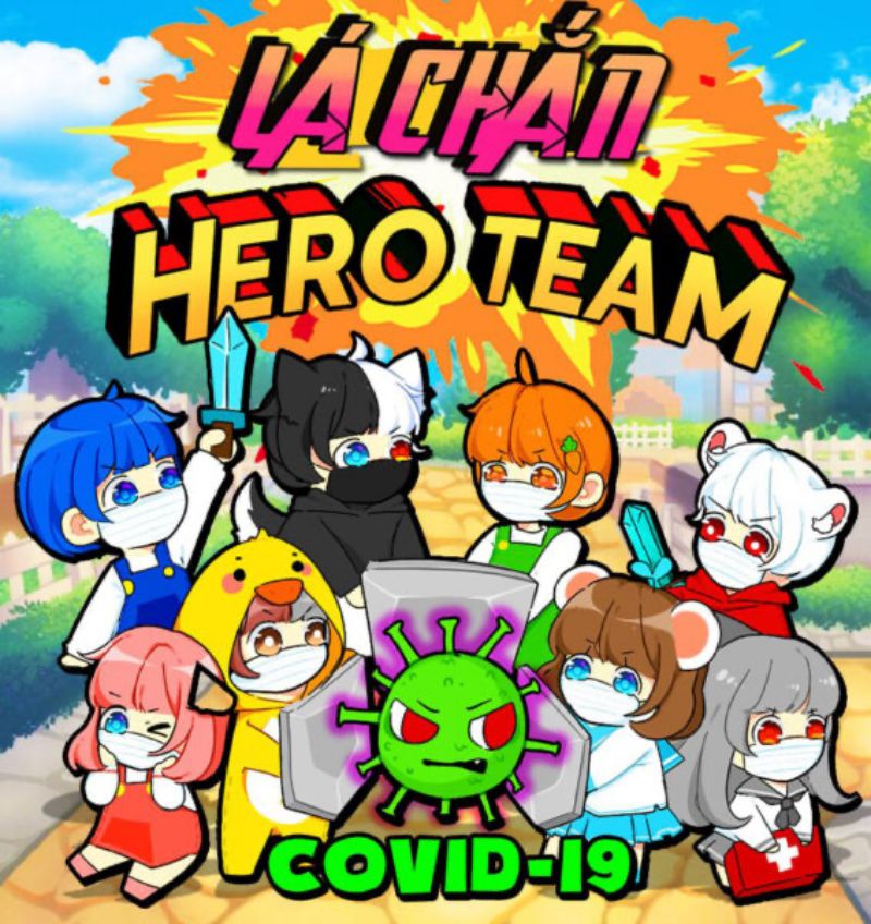 hình ảnh hero team chibi