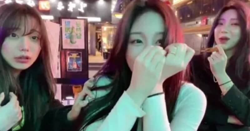 nữ streamer hàn quốc han kyung livestream ở bar bị fan cuồng tiếp cận