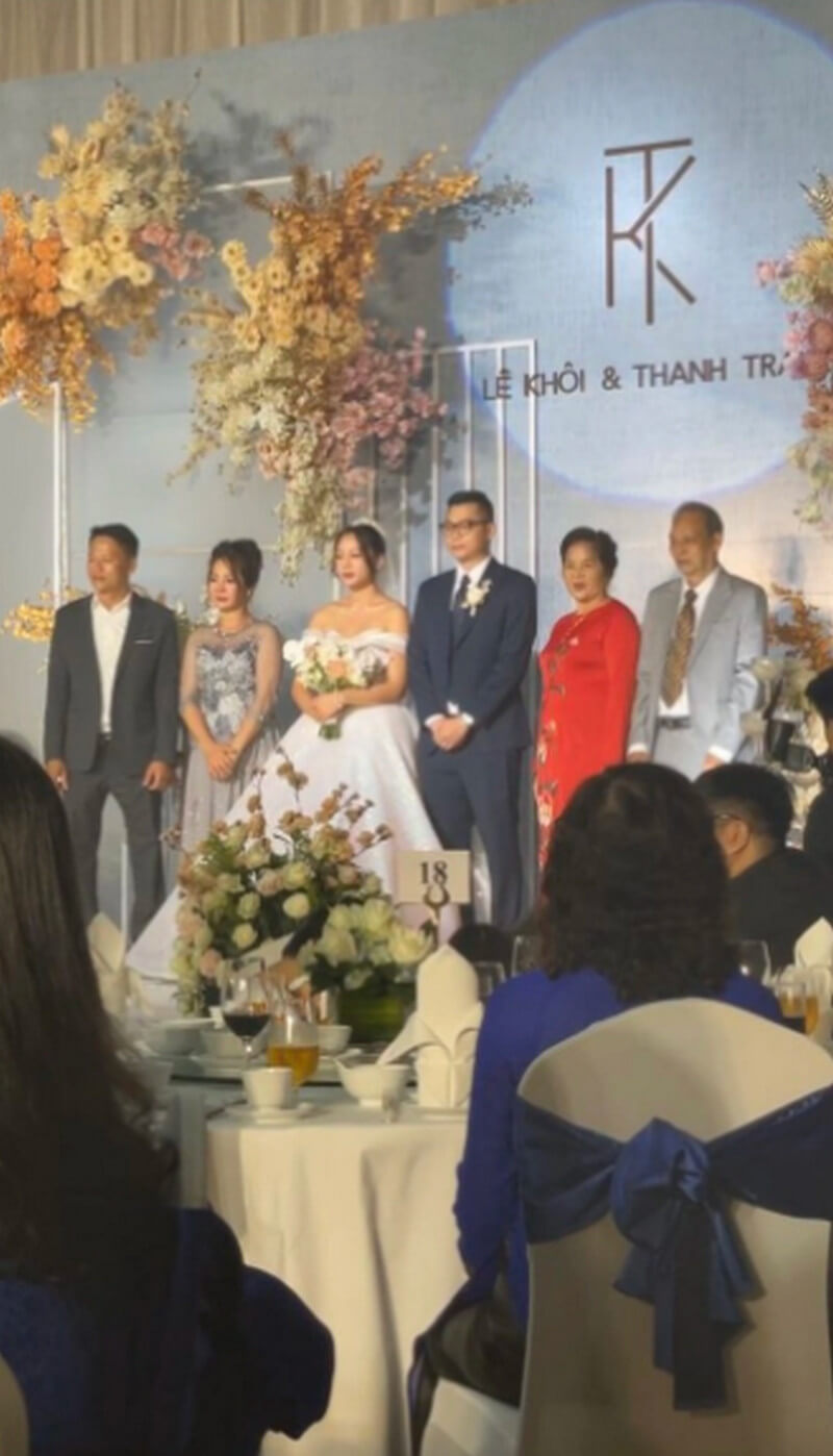 Lễ cưới Lê Khôi khiến CĐM xuýt xoa trước dàn khách mời toàn nhân vật nổi tiếng