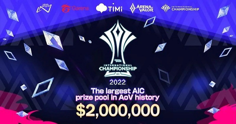 Giải đấu Liên Quân Mobile thế giới AIC 2022 tổ chức tại Việt Nam