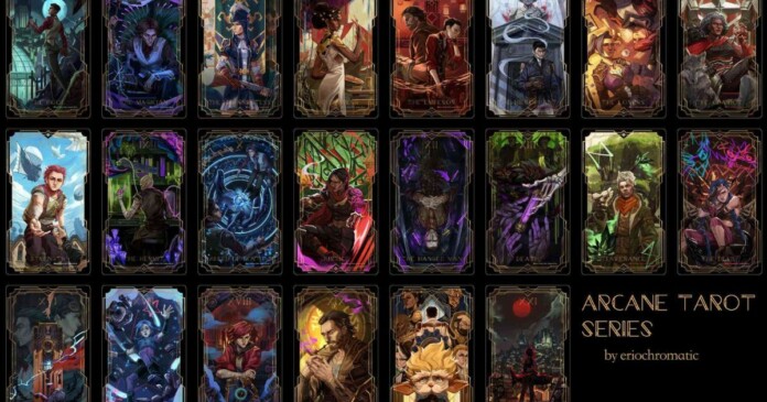 Arcane-Tarot-style-LMHT-001 Arcane Tarot - bộ bài style LMHT visual đỉnh, ra mắt sau 6 tháng phim công chiếu