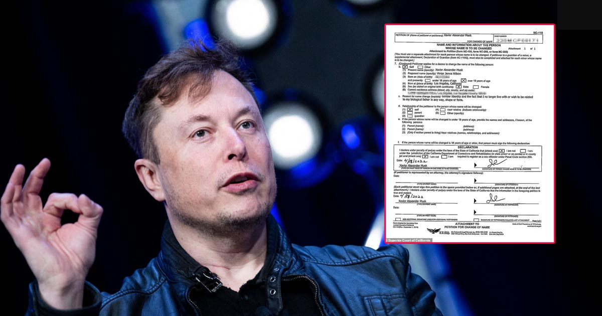 Con của tỷ phú Elon Musk nộp đơn xin xóa quan hệ huyết thống