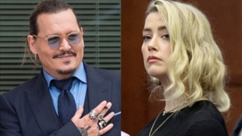 Amber Heard và Johnny Depp