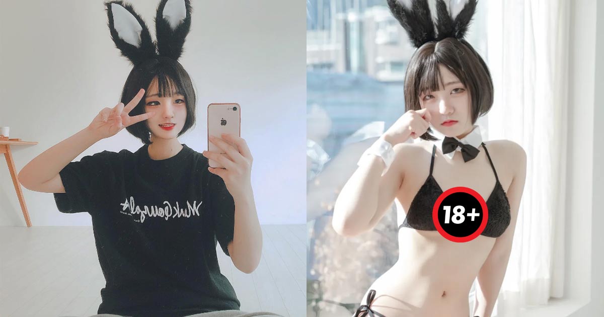 Jeong Jenny khoe tóc mới trong bộ ảnh bikini bunny sexy
