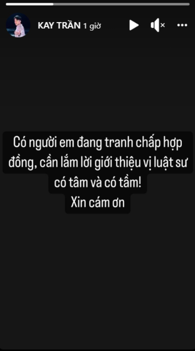 Kay Trần tìm luật sư