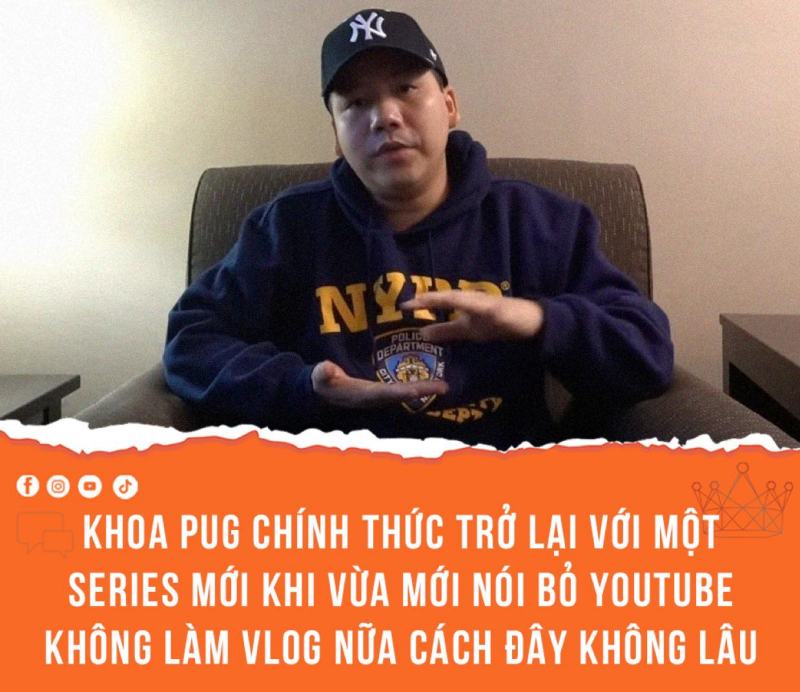 Khoa Pug mở loạt review kéo dài chân tại Mỹ