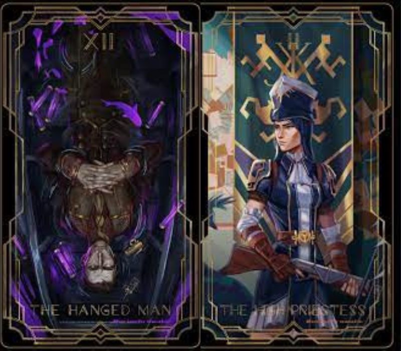 Arcane Tarot - bộ bài style LMHT visual đỉnh, ra mắt sau 6 tháng phim công chiếu Lá bài trong bộ Arcane Tarot