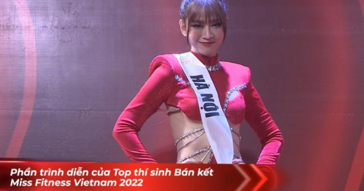 Lê Bống lọt vào top 40 bán kết Miss Fitness Vietnam 2022
