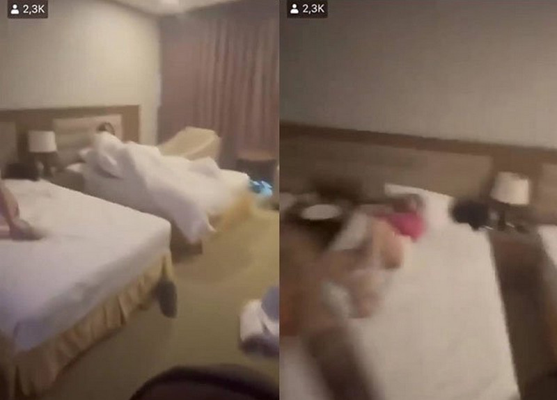 Lộ clip bắt gian tại khách sạn “2 ông 5 bà” và màn đánh chửi cực gắt của chị vợ