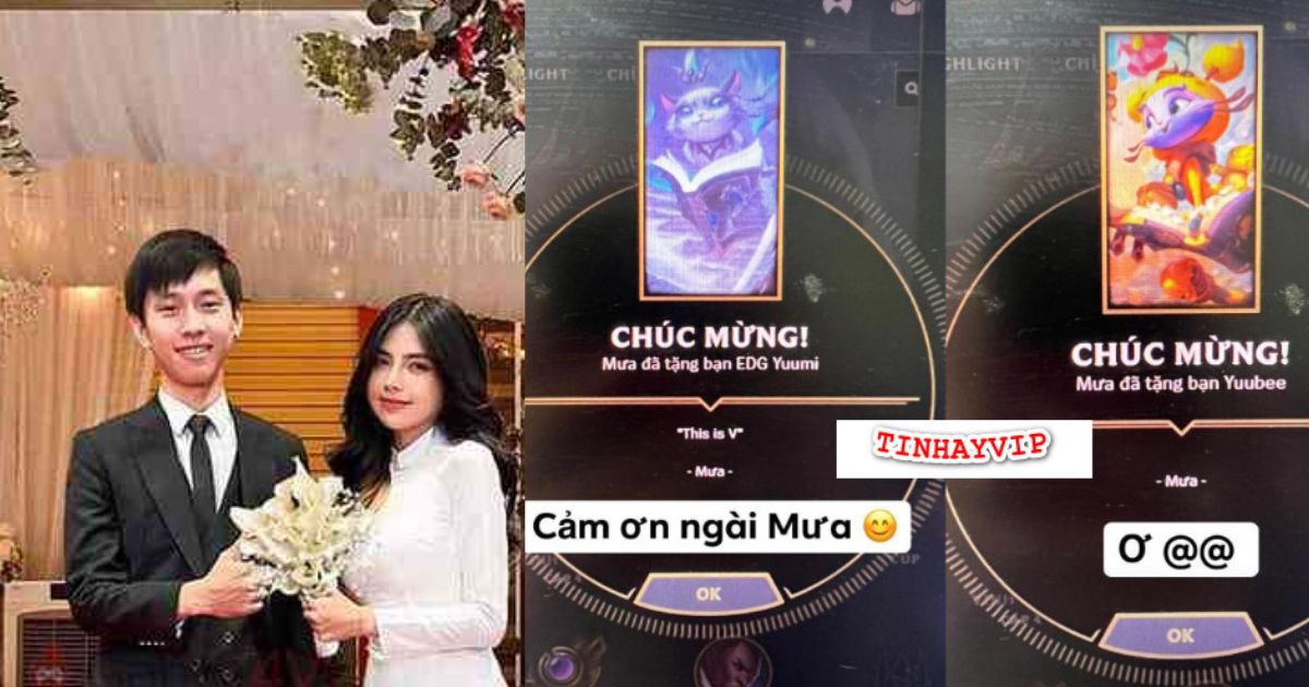Mai Dora khoe được BLV Văn Tùng tặng quà trong LMHT, fan dự cảm VCS sắp có cặp đôi mới.