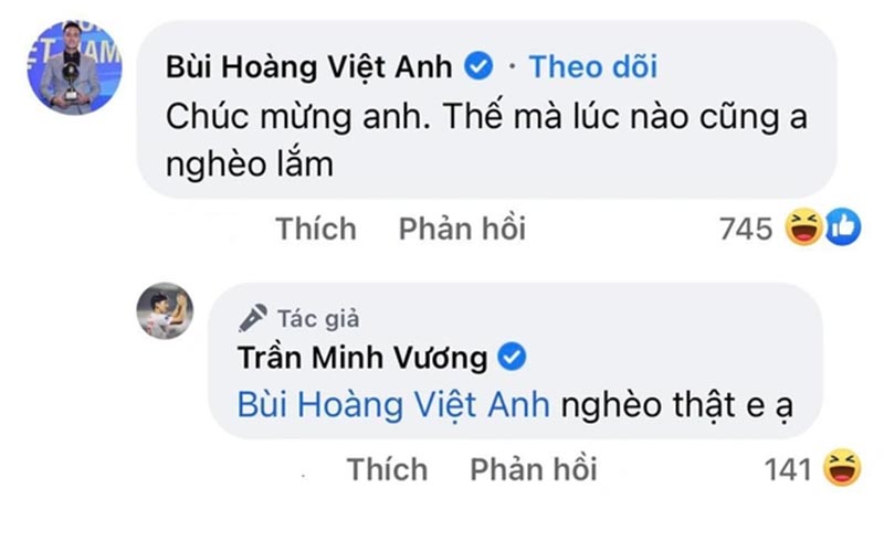 Tấn Tài, Việt Anh ‘khịa’ vì Minh Vương suốt ngày than nghèo.